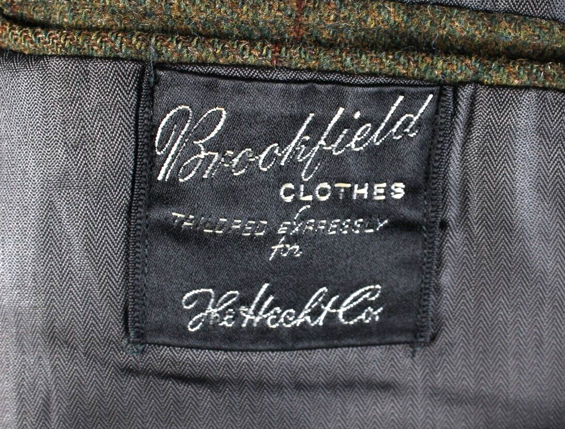 Vintage 60s Wool Plaid 3 Piece Suit Norfolk Hunti… - image 7