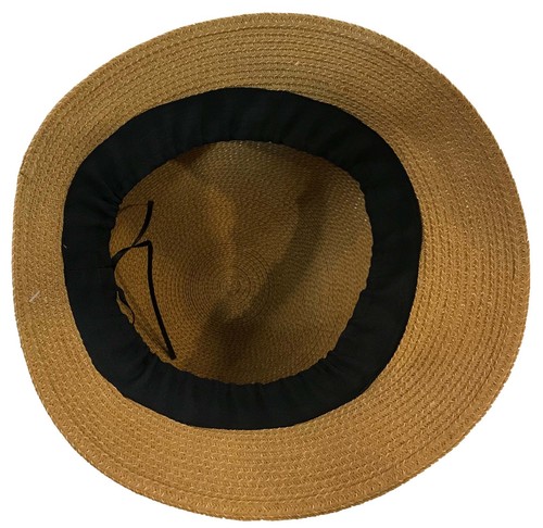 100% Paper Ladies Women Fashion Twisted Fashion Dress Fedora Adjustable Hat Cap - Picture 4 of 7