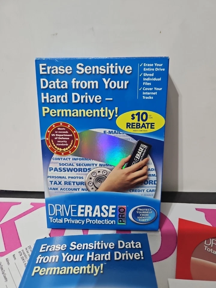 DriveErase Pro: Total Privacy Protection, Nova Development - Erase Hardrive Data - Image 4 of 4