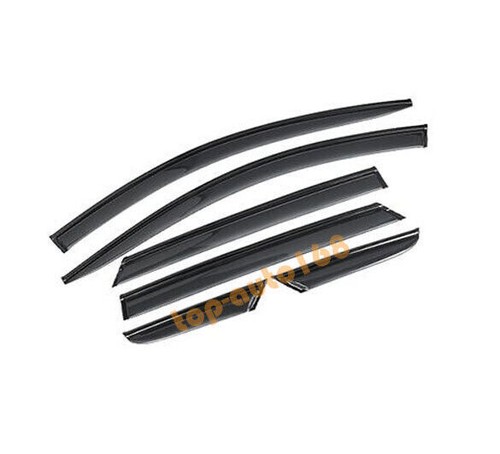 For kia K5 2021-2024 Black Side Window Wind Visors Sun Rain Guard Vent Deflector - Bild 2 von 6