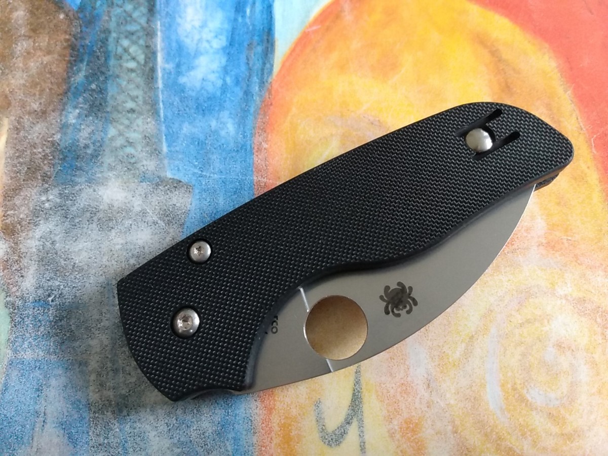 Spyderco Lil' Native, Wharncliffe CPM-S30V Satin Plain Blade Spyderco Lil' Native, Wharncliffe CPM-S30V Satin Plain Blade