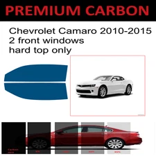 Premium Nano Carbon Window Tint fits Chevrolet Camaro 2010-2015 Precut Tint 2F
