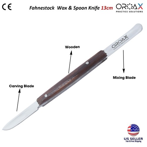 Strumenti Modellazione Dentale Laboratorio Fahnenstock Coltello Per Cera Spatola - Foto 6