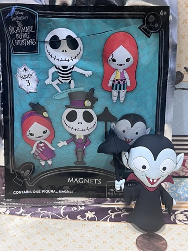 The Nightmare Before Christmas Series 3 Blind Bag Magnets Vampire