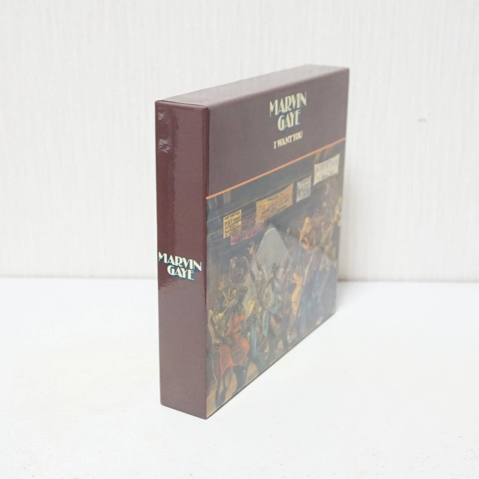 Marvin Gaye - Mini LP CD 3 Titles Set + I Want You Promo Box Paper Sleeve Japan Foto 2 de 4