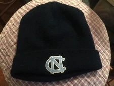 University of North Carolina Hat Team Color/Blue Cuffed Knit Beanie/Hat