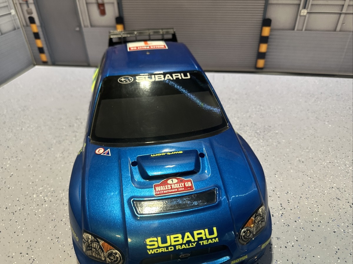 Custom 1/10 Tamiya Subaru Wrx Sti 2004 Mexico Rally Body Only ! No