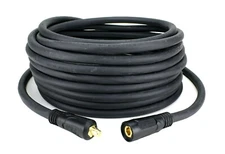 200 Amp Welding  Lead Extension - Dinse 10-25 Male/Female Connectors - #2 Cable