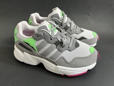 Adidas Boys Yung 96 Juniors Torsion DB2802 Size 4.5 Gray School Sneakers NEW