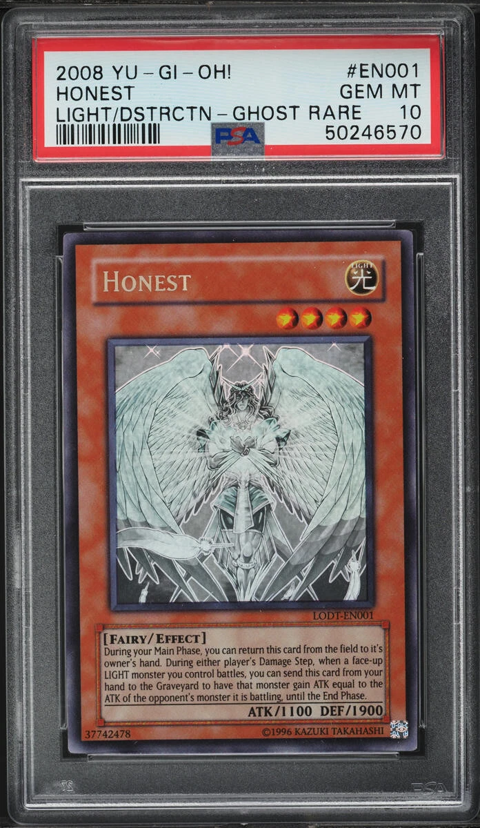 Yu-Gi-Oh! TCG Honest Ghost Rare Individual Collectible Card Game