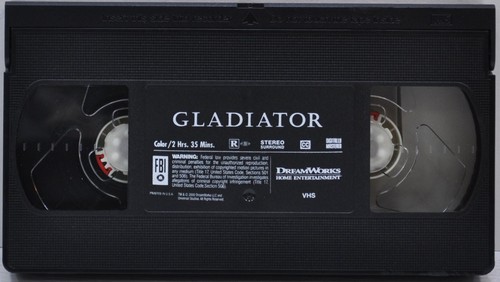 Gladiator - VHS - 2000 - Russell Crowe - Picture 3 of 3