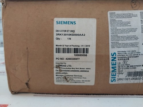Siemens 3RK1301-0KB00-0AA2 Starter for Brake Control Module ET 200S 0.9-1.25A - 第 17/17 張圖片