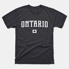 Ontario Shirt | Ontario Canada T-Shirt | Men Women Adult Unisex Ontario Tee