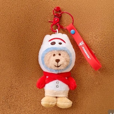 In hand] Starbucks Korea X Toy Story5 Bear Bag charm Key ring