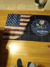 Seabees Can Do Flag Approximately 4 And 1/2 Ft By Almost 3 Ft — photo 5