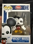 Funko Pop Mickey Mouse #01 - Red Label Disney Store - RARE