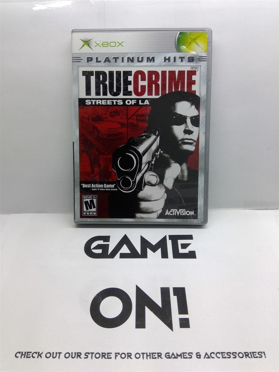 25+ True Crime: Streets of L.A. Microsoft Xbox Video Games for