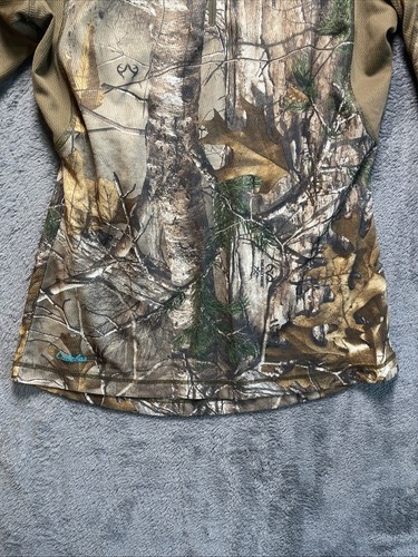 Cabelas Outfitter Camo - Women’s Small - 1/4 Zip Pullover - Polyester - Picture 3 of 10