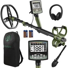 Professional Metal Detector for Adults,12" IP68 Waterproof Search Coil with L...