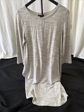Hilary Radley Women's Grey Dress Size Medium