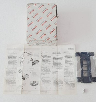 REXROTH BOSCH | R162132320 | SLIDER RAIL RUNNER BLOCK, FAST SHIP, DHL/FEDEX
