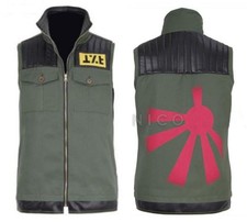 My Chemical Romance Party Poison Army Green Vest Cosplay Costume New S-3XL