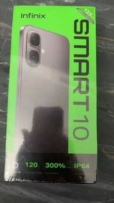Infinix Smart 10 Smartphone 8/128gb with 1 year warranty