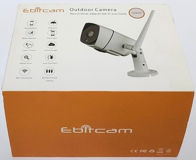 Ebitcam Outdoor Security Camera EB01 1080P New Open Box