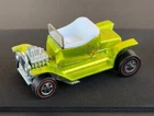 Vintage Hot Wheels Redline 1968 Bright Antifreeze Hot Heap US - No Reserve!