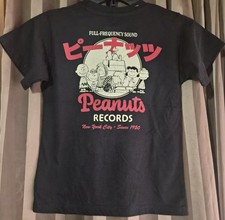 PEANUTS RECORDS GRAPHIC TEE 2026 KIDS SIZE 7 VINTAGE STYLE NEW
