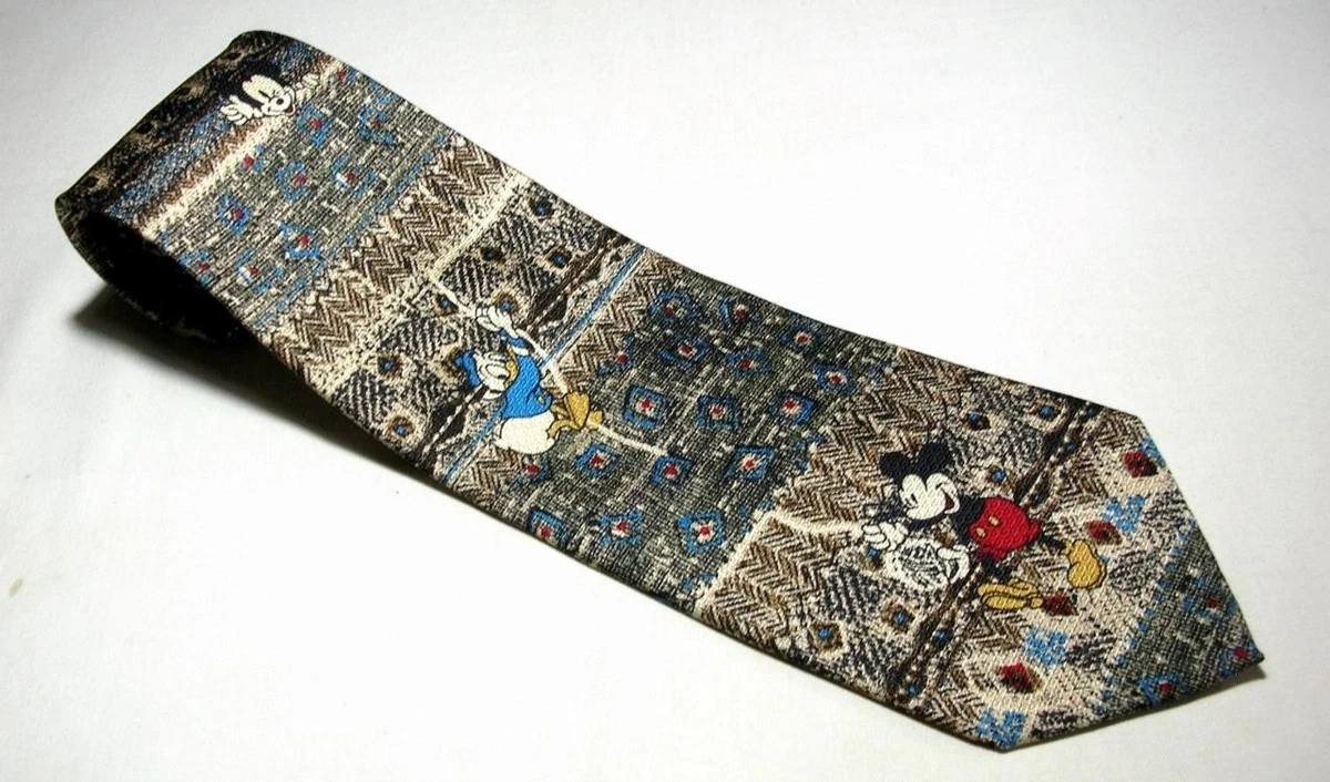 USED TIE CRAVATTA DISNEY EXCLUSIVE BY ATLAS DESIGN MICKEY MOUSE