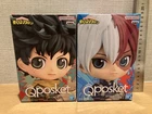 New! My Hero Academia Q Posket Shoto Todoroki & Izuku Midoriya Figure Banpresto