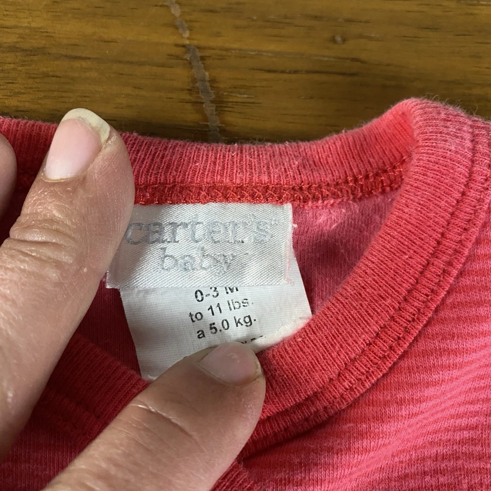 VTG 0-3 Carter’s The Very Hungry Caterpillar 02 Romper Eric Carle - Image 4 of 4