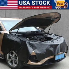 Auto Magnetic Fender Cover Mechanics Paint Protector Anti-Scratch PU Leather Pad