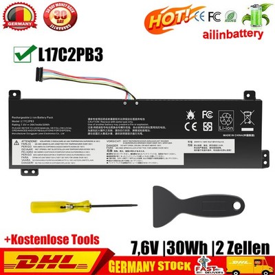Akku Für Lenovo V330-15IKB V530-14IKB V530-15IKB L17L2PB3 L17C2PB4 L17M2PB3 30Wh