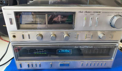 Fisher CA 120 Amplifier & FM 130 Tuner   Tested, Working   VTG Studio Standard