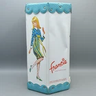 Francie Doll Carrying Case Vintage 1965 Mattel Barbie Cousin Hexagon NO HANDLE