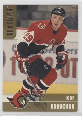 1999-00 ITG Be A Player Memorabilia Gold 79/100 Igor Kravchuk #40 7ez