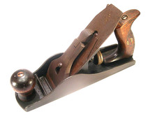 VINTAGE FULTON BRAND 10" COLLECTIBLE WOOD PLANE - U8 - Made In USA