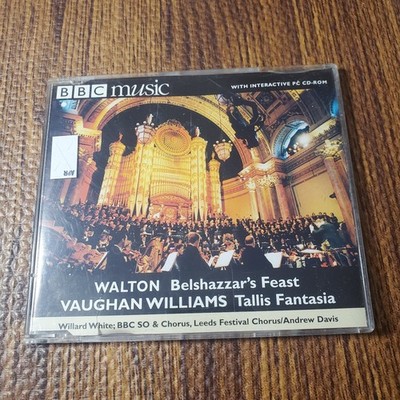 BBC Music Walton Belshazzar's Feast Vaughan Williams Tallis Fantasia CD