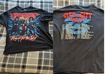 Ratt Tour 1989 Tshirt Rare Design 2 Side Black Unisex Shirt Reprint KH16647