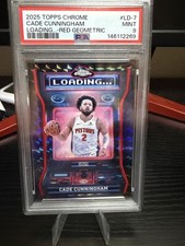 2025-26 Topps Chrome - Loading… Cade Cunningham #LD-7 Red Geometric Refractor /5
