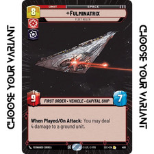 SWU FULMINATRIX SEC - RARE SPACE UNIT 🔴