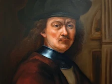 oil painting on canvas