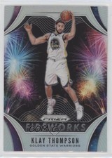 2019-20 Panini Prizm Fireworks Silver Prizm Klay Thompson #12 pe8