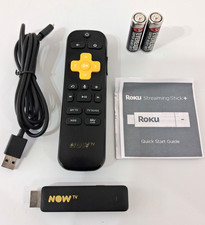 NOW TV 3801UK Smart Stick with HD and Voice Search - Matte Black