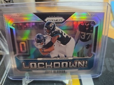 FOYE OLUOKUN  2024 PANINI PRIZM LOCKDOWN SILVER PRIZM #12 JAGUARS NT1
