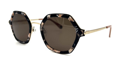 NEW WOOW SUPER LOOP 2 0503 BLACK & ROSE CAT2 AUTHENTIC SUNGLASSES 50 23 140