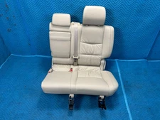 Lexus GX470 2nd Row Seat Complete w/ Headrests Driver's Ivory:LH00 08 09 OEM