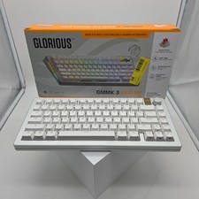 Glorious GMMK 3 PRO HE 75 Wireless Hall-Effect Linear Gaming Keyboard Silver